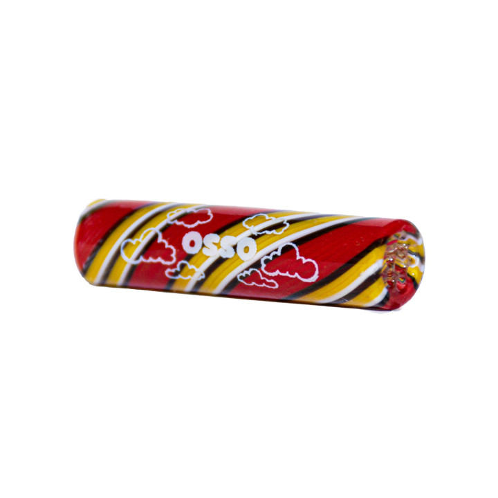 OSSO Twisted Glass Filter "Fire Viper" 8mm
