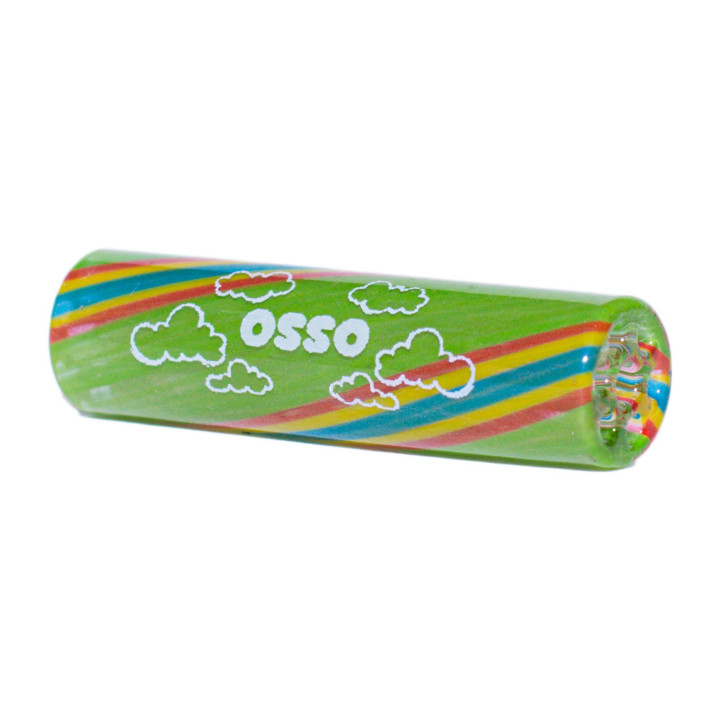 OSSO Twisted Glass Filter "Lime Green" 8mm