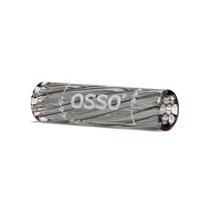 OSSO Twisted Glass Filter "Black" 8mm