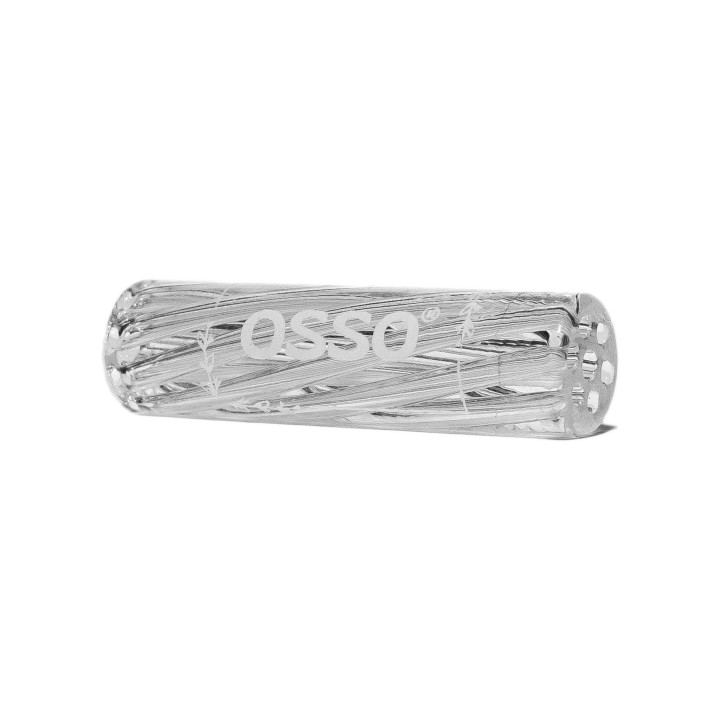 OSSO Twisted Glass Filter "Clear" 8mm